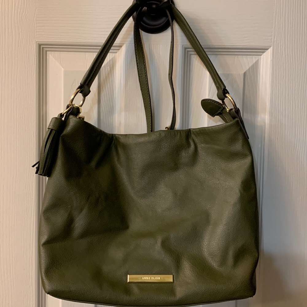 Anne Klein leather purse